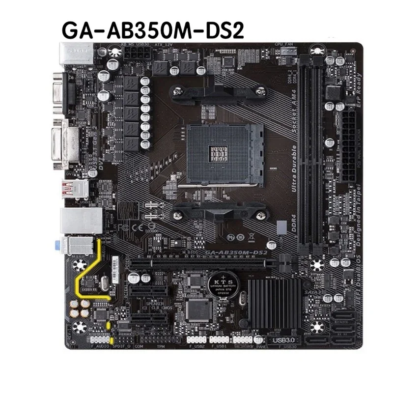 Материнская плата для Gigabyte GA-AB350M-DS2 AB350M DS2 AM4 DDR4, материнская плата, 100% протестирована, ОК, полностью работает, бесплатная доставка
Материнская плата для Gigabyte GA-AB350M-DS2 AB350M DS2 AM4 DDR4, материнская плата, 100% протестирована, ОК, полностью работает, бесплатная доставка