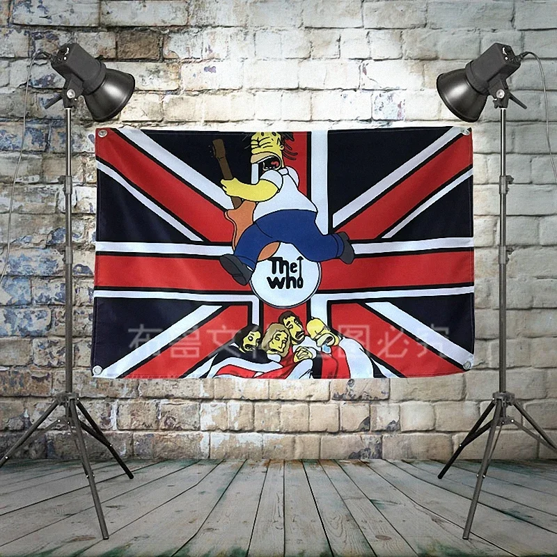 "THE WHO" Heavy Metal Band Poster Music Banner Background Wall Flag Decor Vintage Creative Cloth Art Painting
"THE WHO" Heavy Metal Band Poster Music Banner Background Wall Flag Decor Vintage Creative Cloth Art Painting