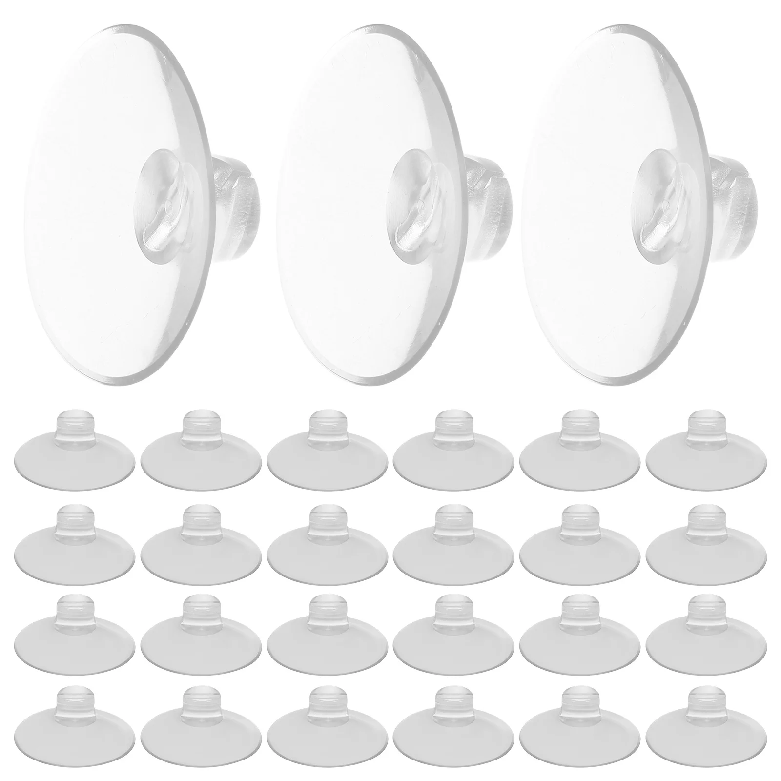 50Pcs Suction Cup Hooks Heavy Duty Strong Hold Clear Plastic Removable Hooks for Kitchen Bathroom Cable Management and Space
50Pcs Suction Cup Hooks Heavy Duty Strong Hold Clear Plastic Removable Hooks for Kitchen Bathroom Cable Management and Space