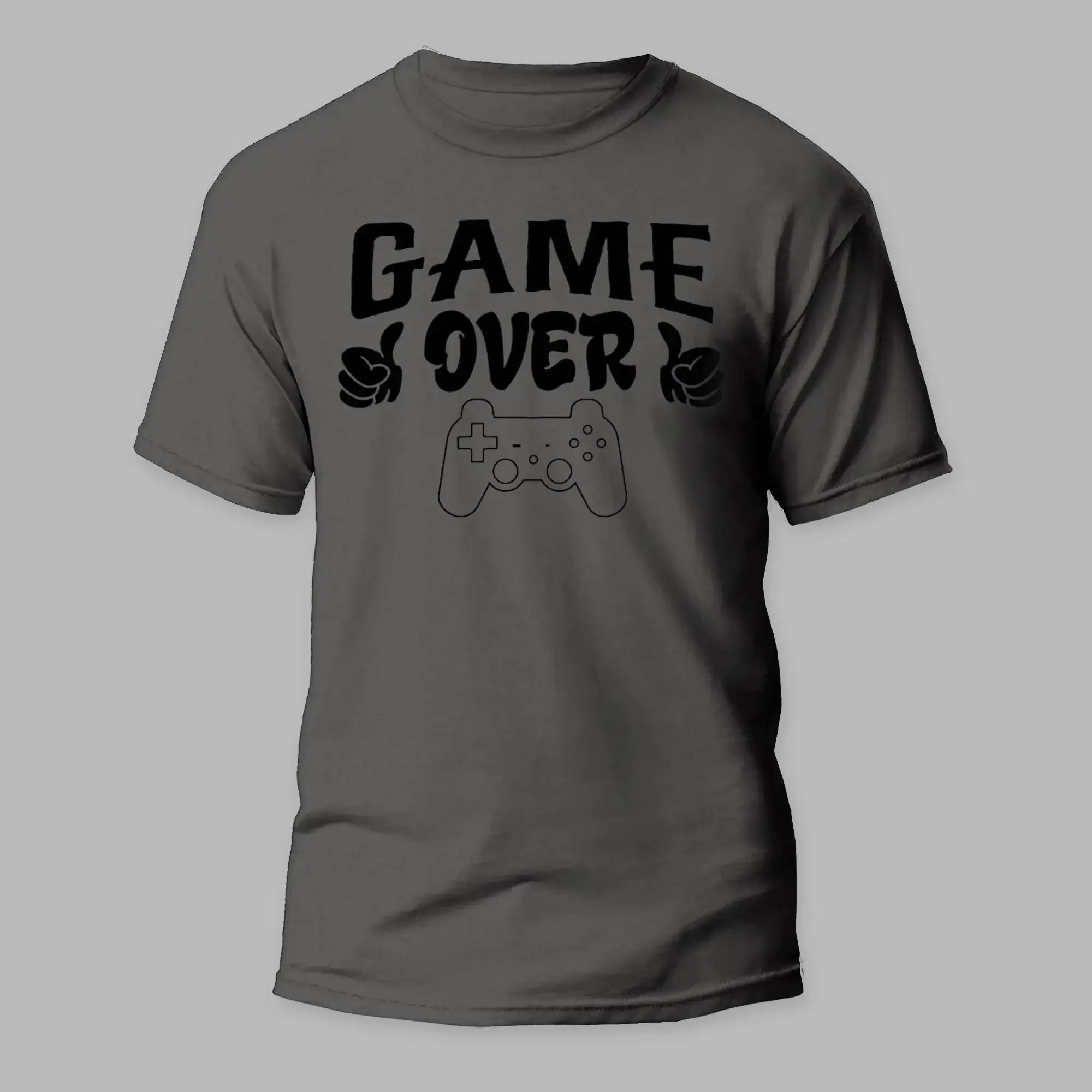 Gamer Game Over Controller Thumbs Single Colour Print Logo Gaming T Shirt Ideal For Video Fan Top
Gamer Game Over Controller Thumbs Single Colour Print Logo Gaming T Shirt Ideal For Video Fan Top