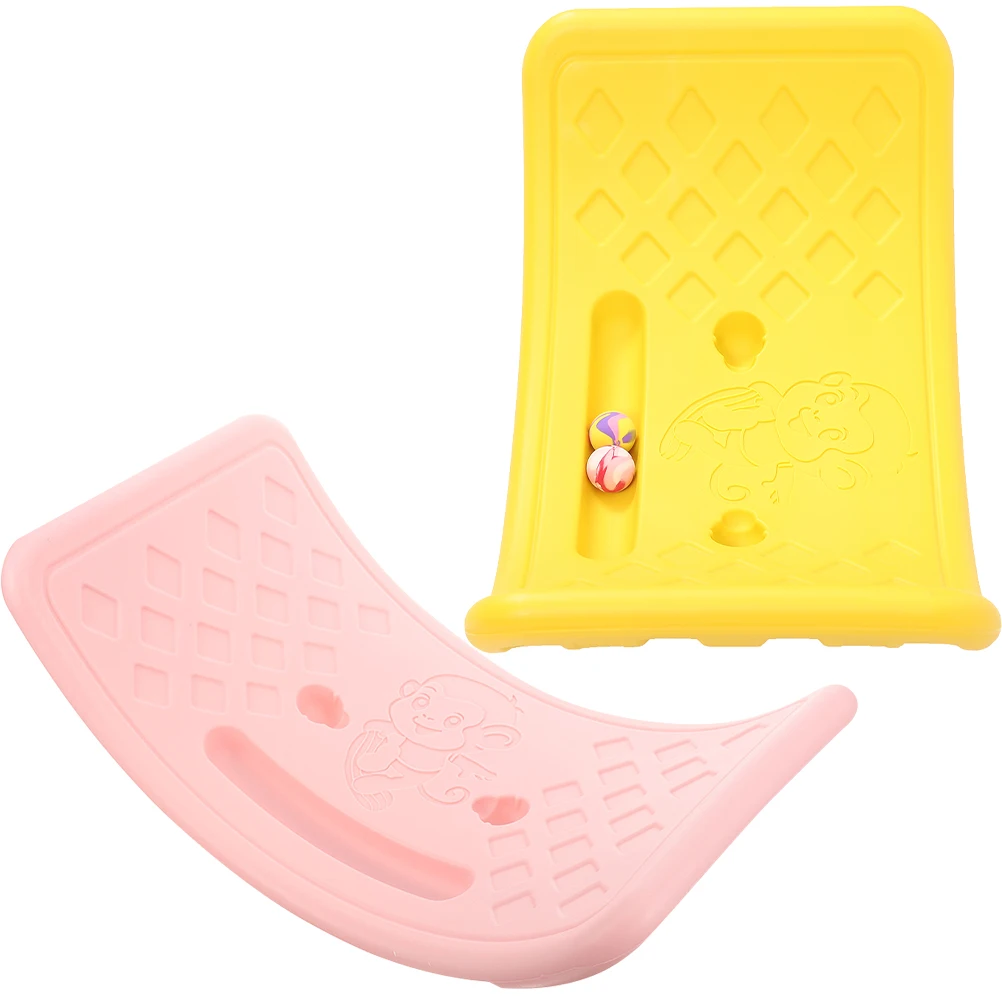 2pcs Trainer for Kids Indoor Toddler Seesaw For Toddler Fitness Seesaw Balancing Toy Wobble Plate Balancing Beam Toys
2pcs Trainer for Kids Indoor Toddler Seesaw For Toddler Fitness Seesaw Balancing Toy Wobble Plate Balancing Beam Toys