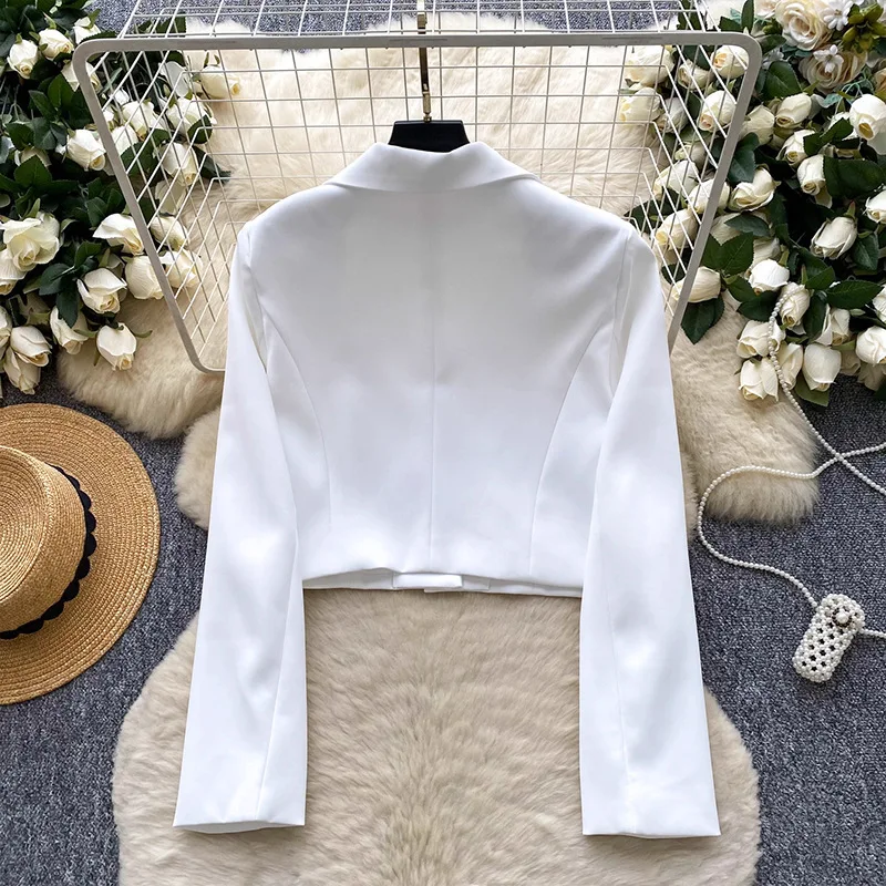 Стиль Chanel, модный тяжелый блесток, расшитый бисером, трехмерный цветок с длинным рукавом для женщин, стильный универсальный короткий блейзер
Стиль Chanel, модный тяжелый блесток, расшитый бисером, трехмерный цветок с длинным рукавом для женщин, стильный универсальный короткий блейзер