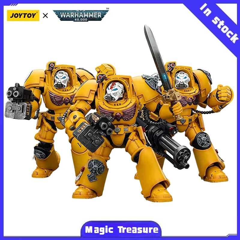 【MT】Original JOYTOY Warhammer 40K Imperial Fists Terminator 3PCS 1/18 Action Figure Toy Collection
【MT】Original JOYTOY Warhammer 40K Imperial Fists Terminator 3PCS 1/18 Action Figure Toy Collection