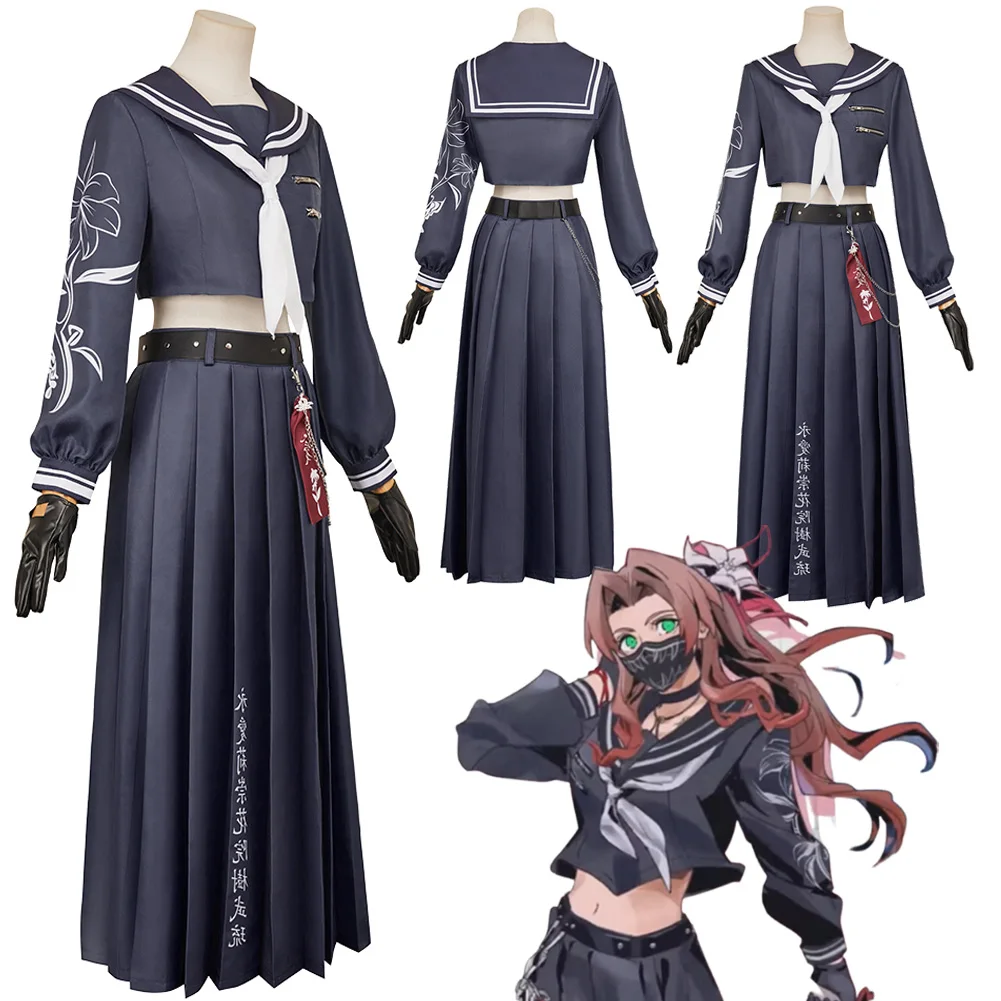 Fantasia FF7 RB Aerith Косплей JK Школьная форма Аниме Игра Final Fantasy Disfraz Костюм Женская карнавальная одежда на Хэллоуин
Fantasia FF7 RB Aerith Косплей JK Школьная форма Аниме Игра Final Fantasy Disfraz Костюм Женская карнавальная одежда на Хэллоуин