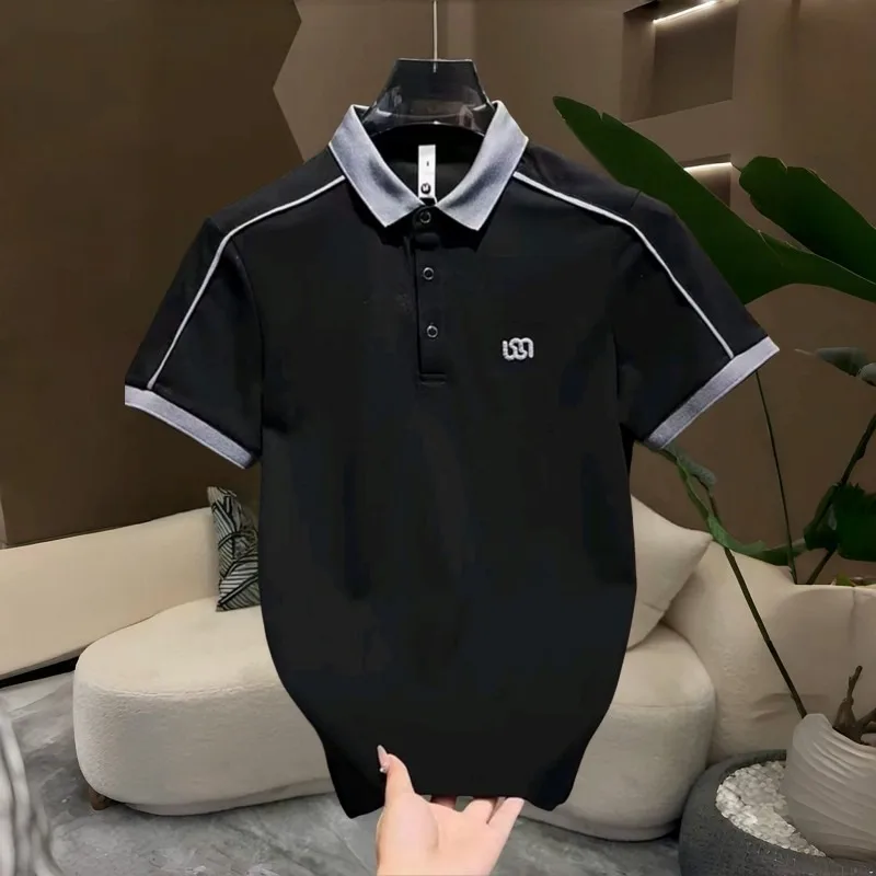 Summer slim fit short sleeved polo shirt men's Korean version trendy half sleeved T-shirt 2025 new thin and versatile trendy bra
Summer slim fit short sleeved polo shirt men's Korean version trendy half sleeved T-shirt 2025 new thin and versatile trendy bra