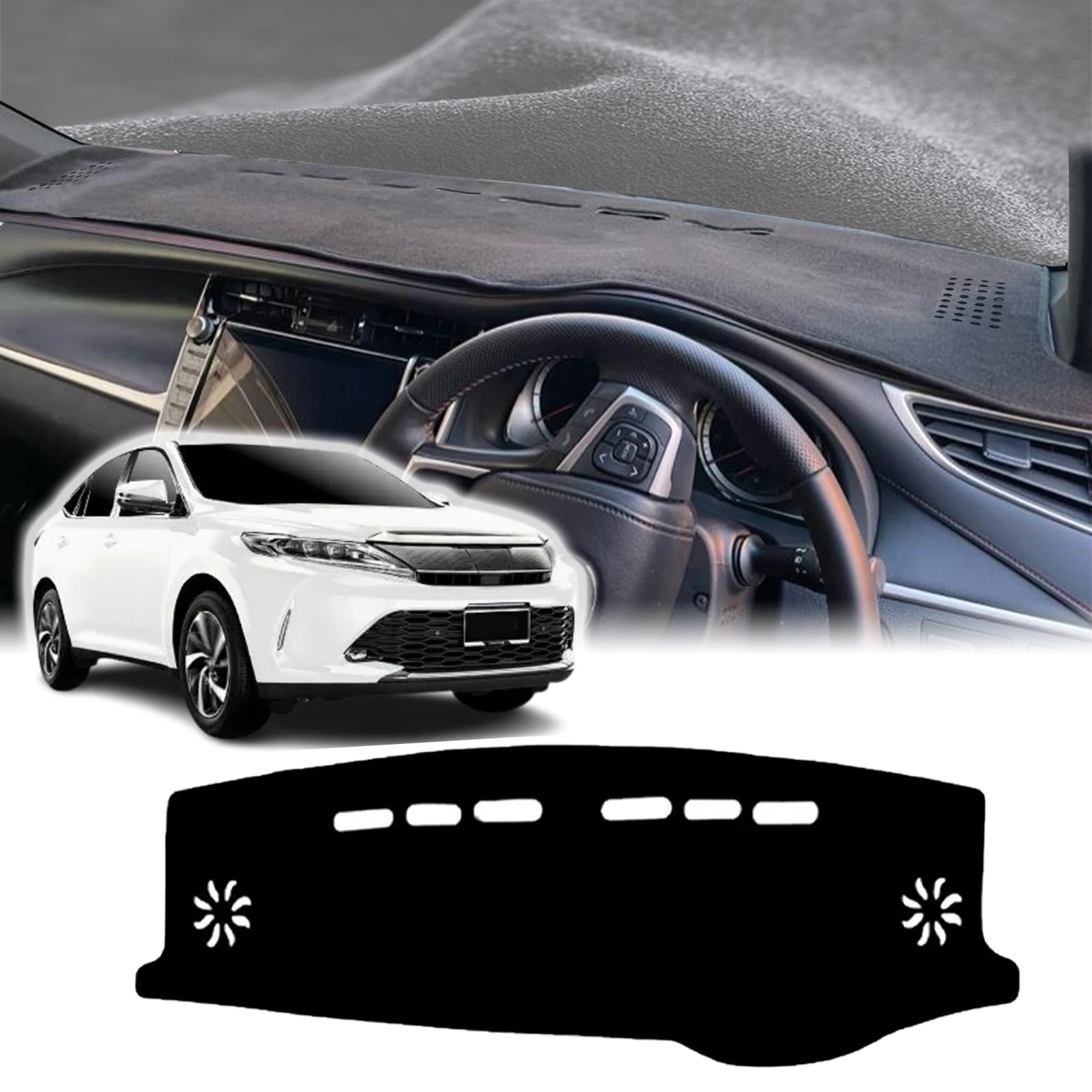 Подходит для Toyota Harrier XU60 2013 2014 2015 2016-2020 Dashmat DashMat солнцезащитный козырек для приборной панели, защитный ковер, аксессуары
Подходит для Toyota Harrier XU60 2013 2014 2015 2016-2020 Dashmat DashMat солнцезащитный козырек для приборной панели, защитный ковер, аксессуары