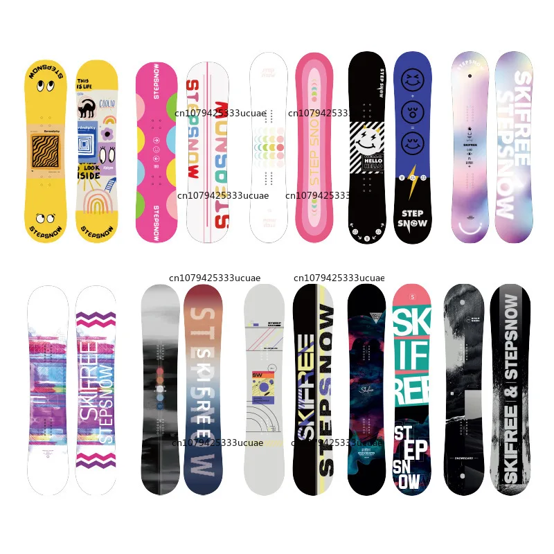 Snowboard Entry-Level Freestyle Board for Men and Women with Bindings for Snow Mountain Skiing
Snowboard Entry-Level Freestyle Board for Men and Women with Bindings for Snow Mountain Skiing