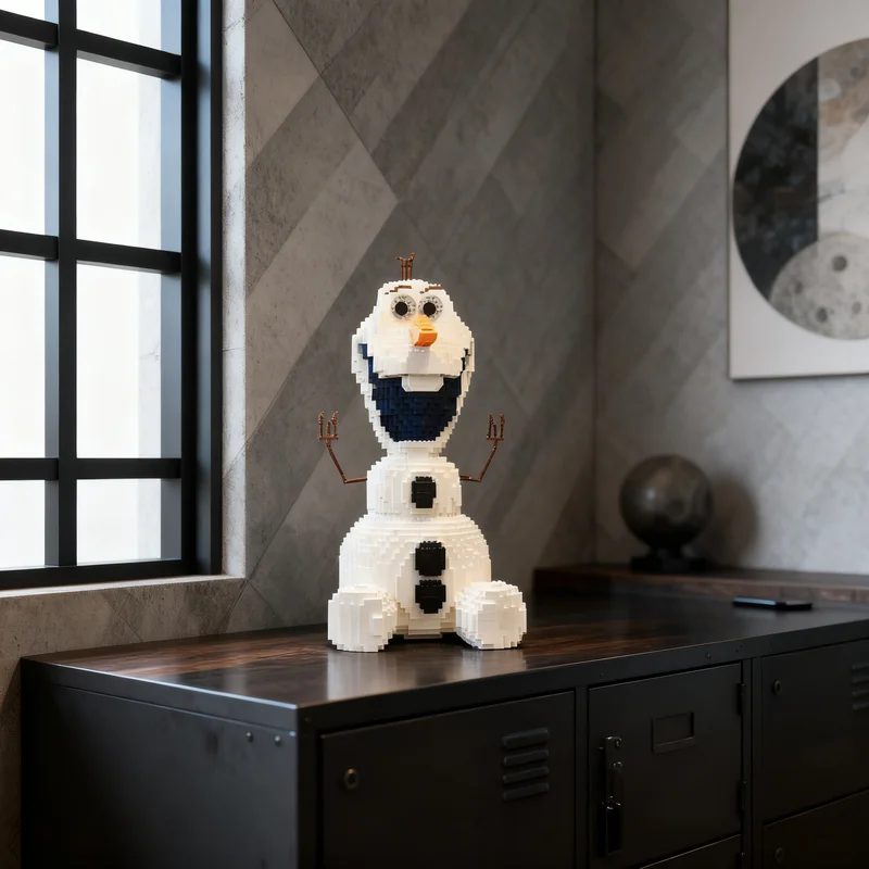 4587pcs MOC Olaf The Snowman Frozen Who Wants Build Sculptures Model Building Blocks Architecture Toys Christmas Gifts DIY Idea
4587pcs MOC Olaf The Snowman Frozen Who Wants Build Sculptures Model Building Blocks Architecture Toys Christmas Gifts DIY Idea