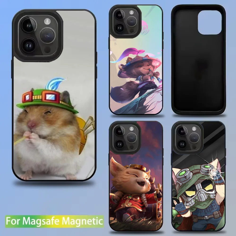 Cute Funny L-LOL Teemo Phone Case For IPhone 16 15 14 13 12 11 Pro Mini Max Soft Magnetic Cover
Cute Funny L-LOL Teemo Phone Case For IPhone 16 15 14 13 12 11 Pro Mini Max Soft Magnetic Cover