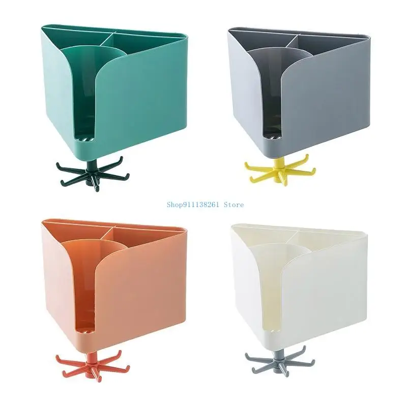 H05E Hanging/Countertop Bracket Cutlery Towel Drainer Holder with 360° Rotation Hook
H05E Hanging/Countertop Bracket Cutlery Towel Drainer Holder with 360° Rotation Hook