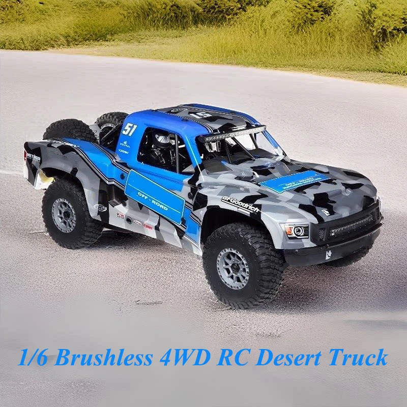 LOS05021T1 Brushless 4WD RC Racing Car 1/6 Electric Desert Truck Remote Control Model Car Toy for Adult Children's Gifts
LOS05021T1 Brushless 4WD RC Racing Car 1/6 Electric Desert Truck Remote Control Model Car Toy for Adult Children's Gifts