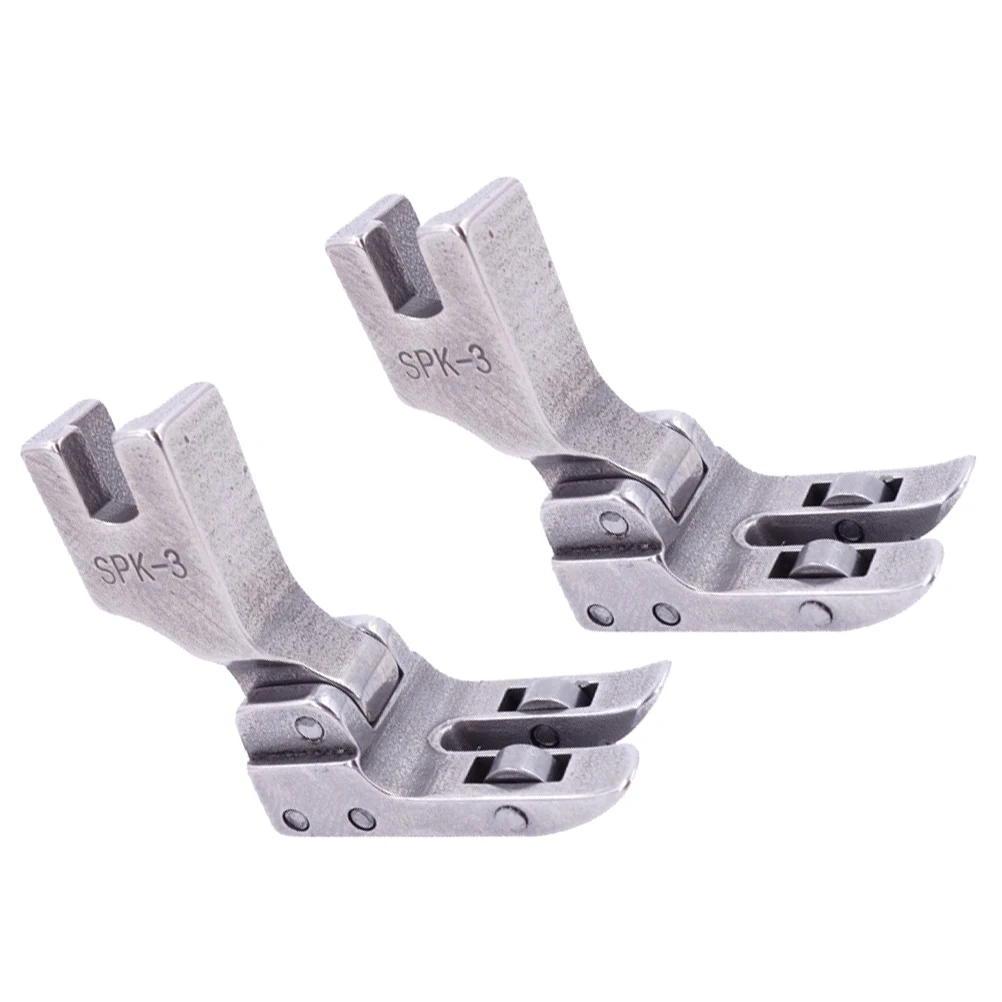 2 Pcs Sewing Machine Presser High Industrial Accessories Roller Stainless Steel Parts Smooth Fabric
2 Pcs Sewing Machine Presser High Industrial Accessories Roller Stainless Steel Parts Smooth Fabric