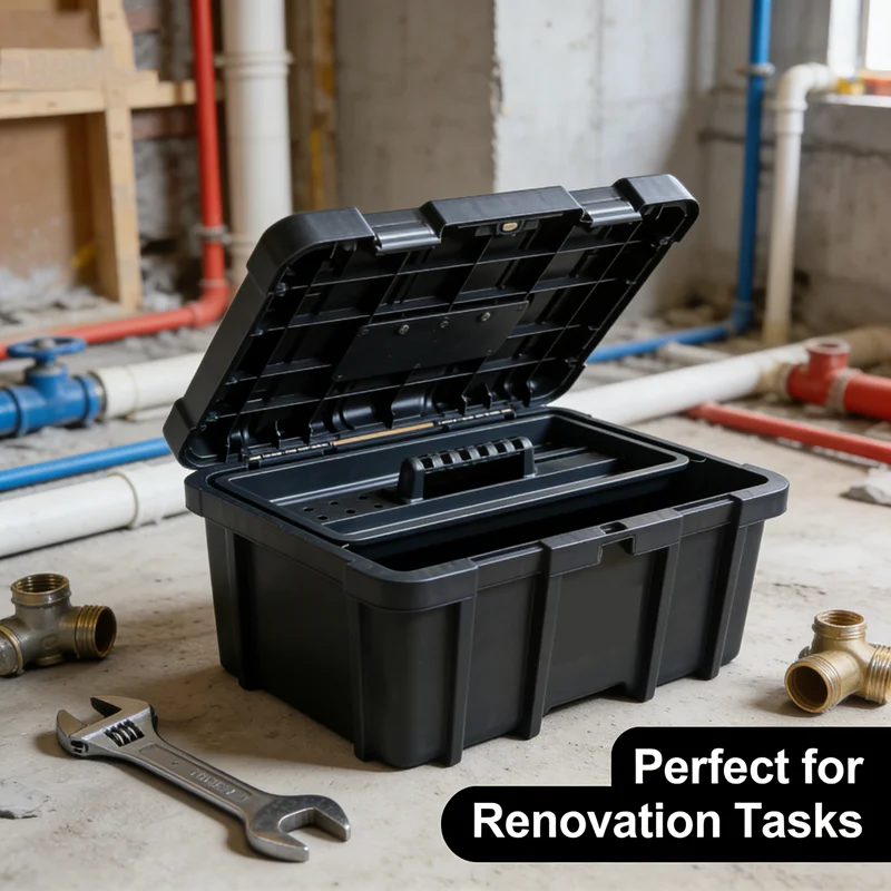 Large Tool Box Increase in Height Suitcases Hardware Parts Box Portable Tool Organizer ToolBox for Garage Workshop Tool Chest
Large Tool Box Increase in Height Suitcases Hardware Parts Box Portable Tool Organizer ToolBox for Garage Workshop Tool Chest
