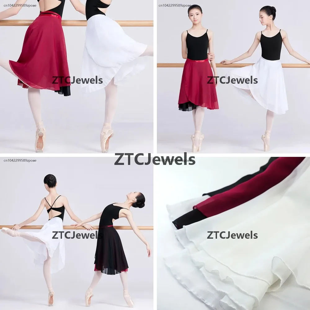Double Layer Ballet Wrap Skirt for Women Long Dance Skirt Cosplay Training Costume Elegant Performance Skirt
Double Layer Ballet Wrap Skirt for Women Long Dance Skirt Cosplay Training Costume Elegant Performance Skirt