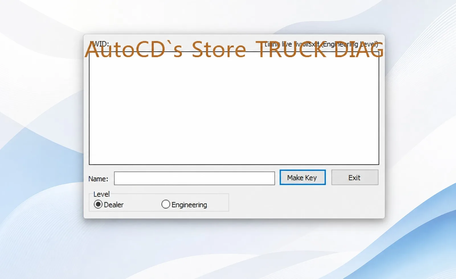AutoCD Electronic Service Tools EST 9.14 Up3 Keymaker+Dealer And Engineering Level+Activatorfor
AutoCD Electronic Service Tools EST 9.14 Up3 Keymaker+Dealer And Engineering Level+Activatorfor
