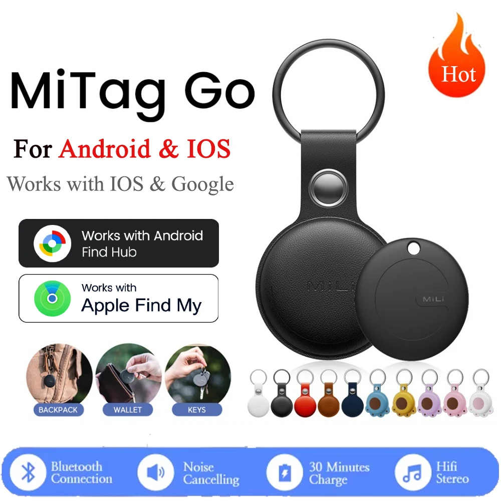 MiLi MiTag Smart Tag GPS Tracker Global Locator Bluetooth Anti-Lost Device for IOS &Google Find Hub APP Luggage Car Key Finder
MiLi MiTag Smart Tag GPS Tracker Global Locator Bluetooth Anti-Lost Device for IOS &Google Find Hub APP Luggage Car Key Finder