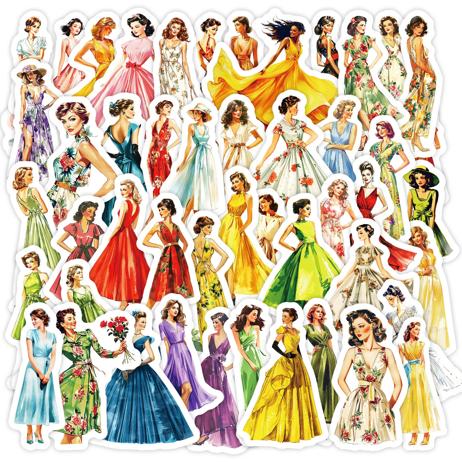 10/30/50PCS Glamour Girl Stickers Sexy Girl Graffiti Sticker Retro Dress DIY Luggage Laptop Phone Guitar Bike Skateboard Decals
10/30/50PCS Glamour Girl Stickers Sexy Girl Graffiti Sticker Retro Dress DIY Luggage Laptop Phone Guitar Bike Skateboard Decals
