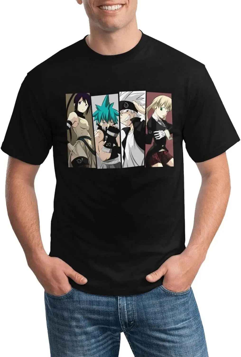 Soul Anime Eater Shirt Men's Breathable Graphic Custom Short Sleeve Tshirt Fashion Crew Neck Tees Top
Soul Anime Eater Shirt Men's Breathable Graphic Custom Short Sleeve Tshirt Fashion Crew Neck Tees Top