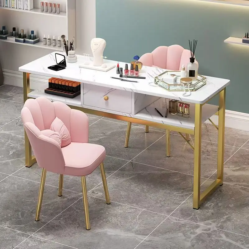 Apartment Nail Table Small Modern Design Double Salon Furniture Set & Nail Salon & Shopping Mall Rectangular Makeup Table
Apartment Nail Table Small Modern Design Double Salon Furniture Set & Nail Salon & Shopping Mall Rectangular Makeup Table