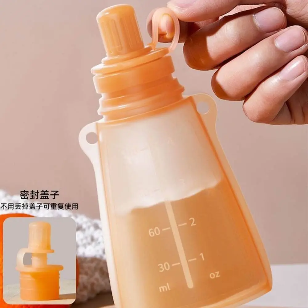 BPA Free Silicone Baby Food Pouch Refillable Reusable Milk Storage Bag Leak-proof Squeeze Sealing Storage Baby Food Container
BPA Free Silicone Baby Food Pouch Refillable Reusable Milk Storage Bag Leak-proof Squeeze Sealing Storage Baby Food Container