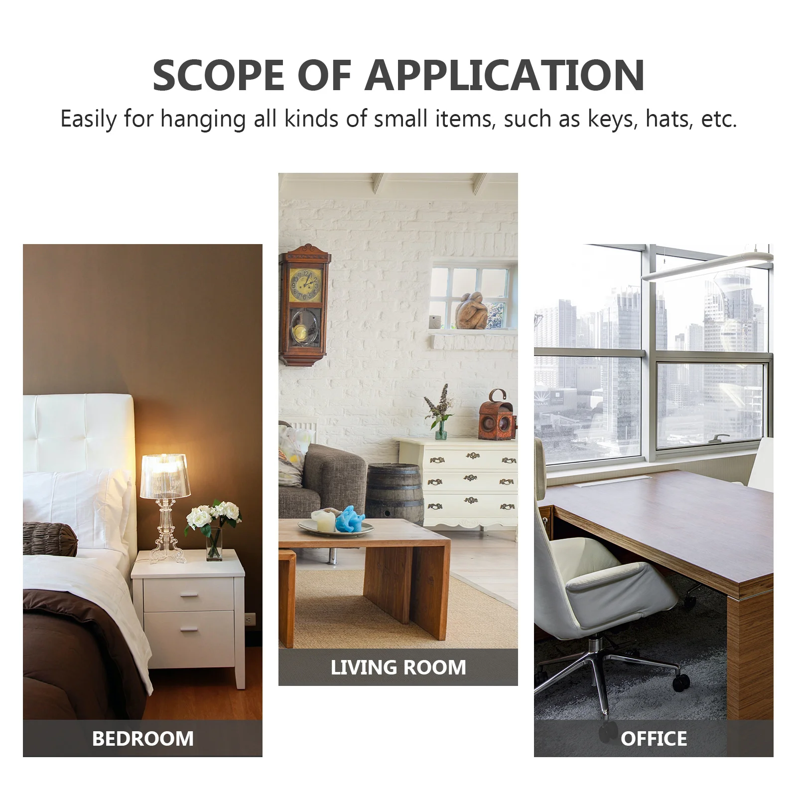 8Pcs Non-Trace Durable Hooks Simple Practical Punch-Free for Hats Clothes Bags Bathroom Kitchen Use Plastic Hooks
8Pcs Non-Trace Durable Hooks Simple Practical Punch-Free for Hats Clothes Bags Bathroom Kitchen Use Plastic Hooks