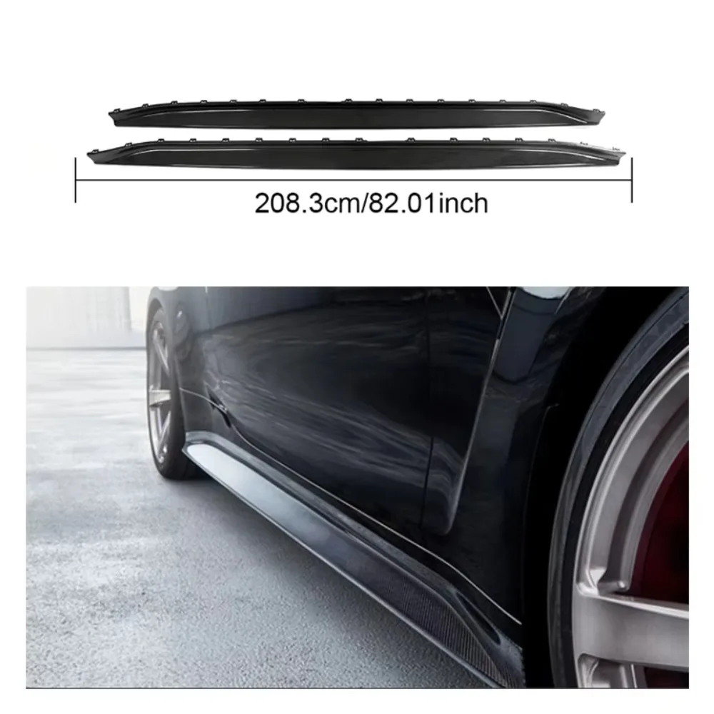 New Dry Carbon Fiber Car Side Skirts Extension for BMW M3 G80 M4 G82 G83 Vehicle Components Auto Body Kits Original Style
New Dry Carbon Fiber Car Side Skirts Extension for BMW M3 G80 M4 G82 G83 Vehicle Components Auto Body Kits Original Style
