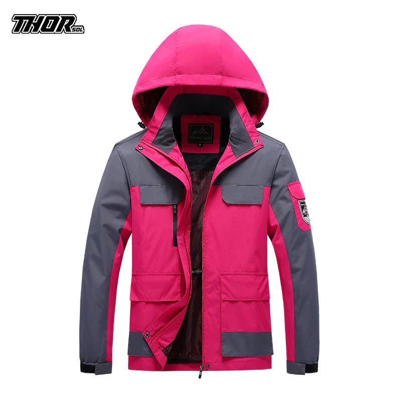 THORSOL Motorcycles Jacket Ladies Windproof Waterproof Cycling Clothing Woman Mountain Bike Windbreaker Road Bicycle Coat Pink 
THORSOL Motorcycles Jacket Ladies Windproof Waterproof Cycling Clothing Woman Mountain Bike Windbreaker Road Bicycle Coat Pink