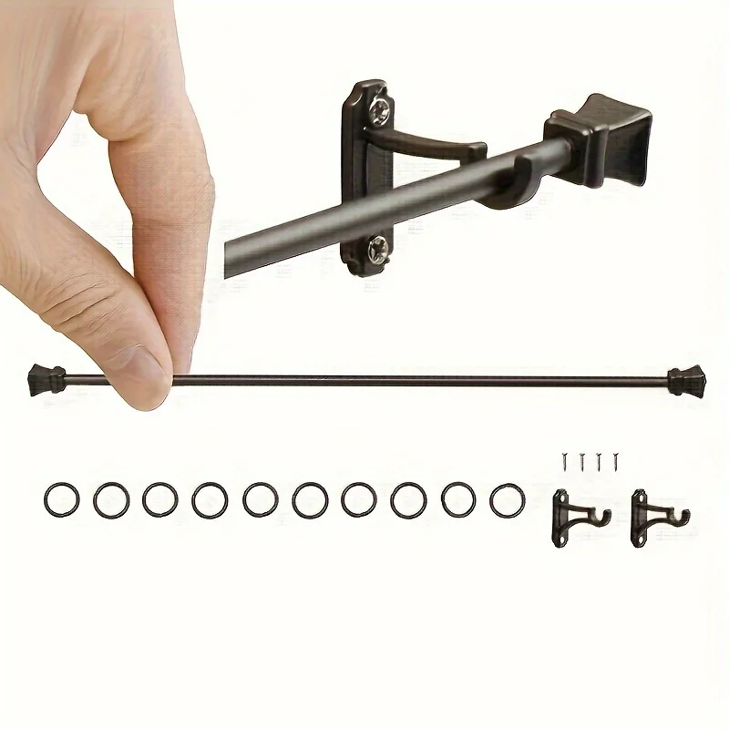 1pcs Miniature Black Curtain Rod Brackets Model Dollhouse Simulation Miniature Furniture Model Toys Decor Accessories
1pcs Miniature Black Curtain Rod Brackets Model Dollhouse Simulation Miniature Furniture Model Toys Decor Accessories