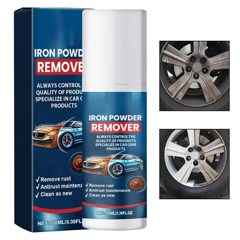 Rust Remover For Car 100ml Iron Powder Remover Paint Cleaner Car Cleaning Supplies For Rust Removal Of Various Metals
Rust Remover For Car 100ml Iron Powder Remover Paint Cleaner Car Cleaning Supplies For Rust Removal Of Various Metals
