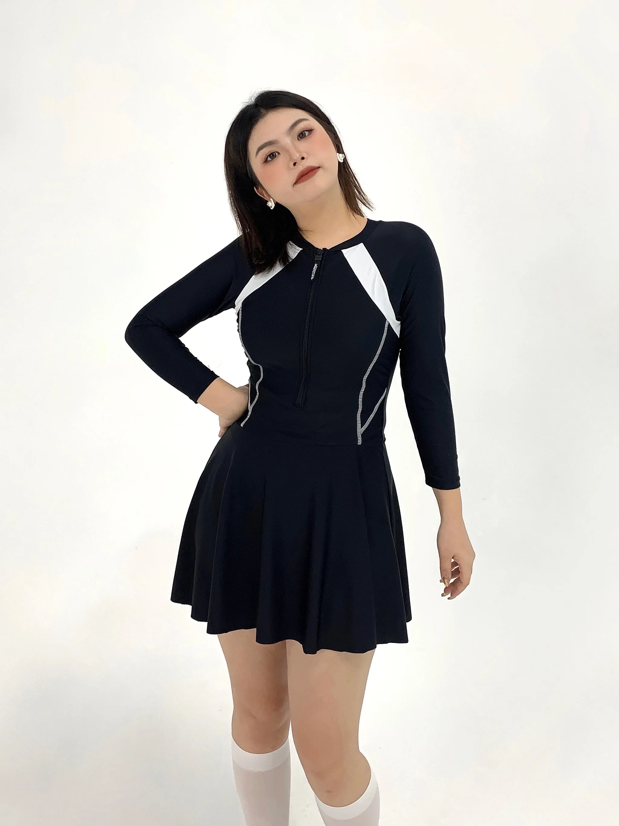 Купальник-монокини XiaoNan 2025: Новинка, спортивный, термостойкий, женский, повседневный, высокоэластичный, с длинными рукавами, со съемными элементами
Купальник-монокини XiaoNan 2025: Новинка, спортивный, термостойкий, женский, повседневный, высокоэластичный, с длинными рукавами, со съемными элементами