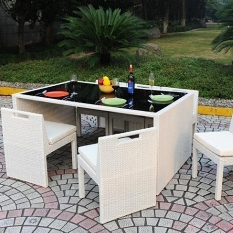 Стулья из ротанга, уличные столы и стулья во дворе, водонепроницаемая солнцезащитная мебель под открытым небом, высокое качество
Стулья из ротанга, уличные столы и стулья во дворе, водонепроницаемая солнцезащитная мебель под открытым небом, высокое качество