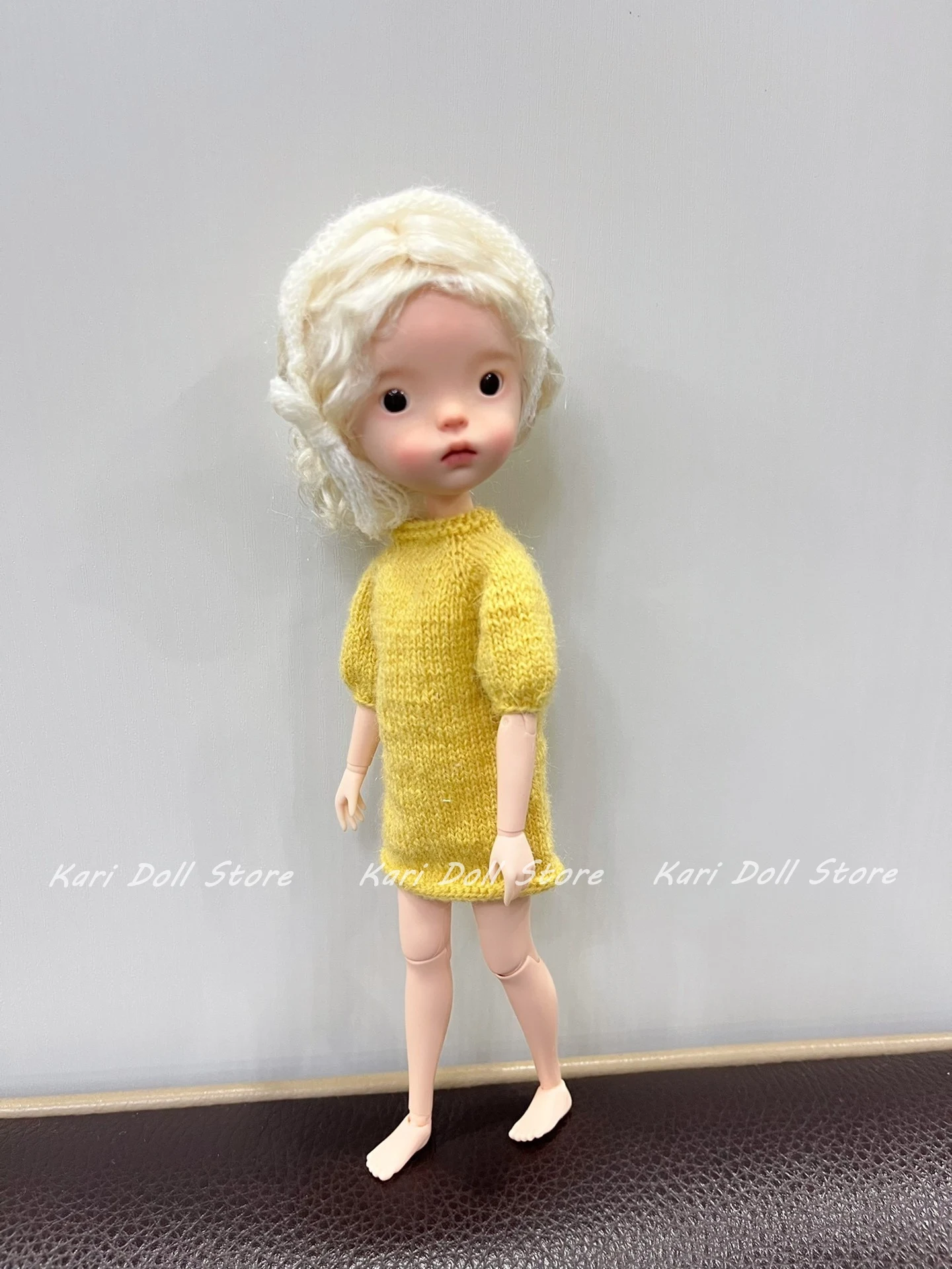 Kari Doll Одежда и юбки 2026, желтый вязаный свитер ручной работы с короткими рукавами для куклы Landazz Landoudou
Kari Doll Одежда и юбки 2026, желтый вязаный свитер ручной работы с короткими рукавами для куклы Landazz Landoudou