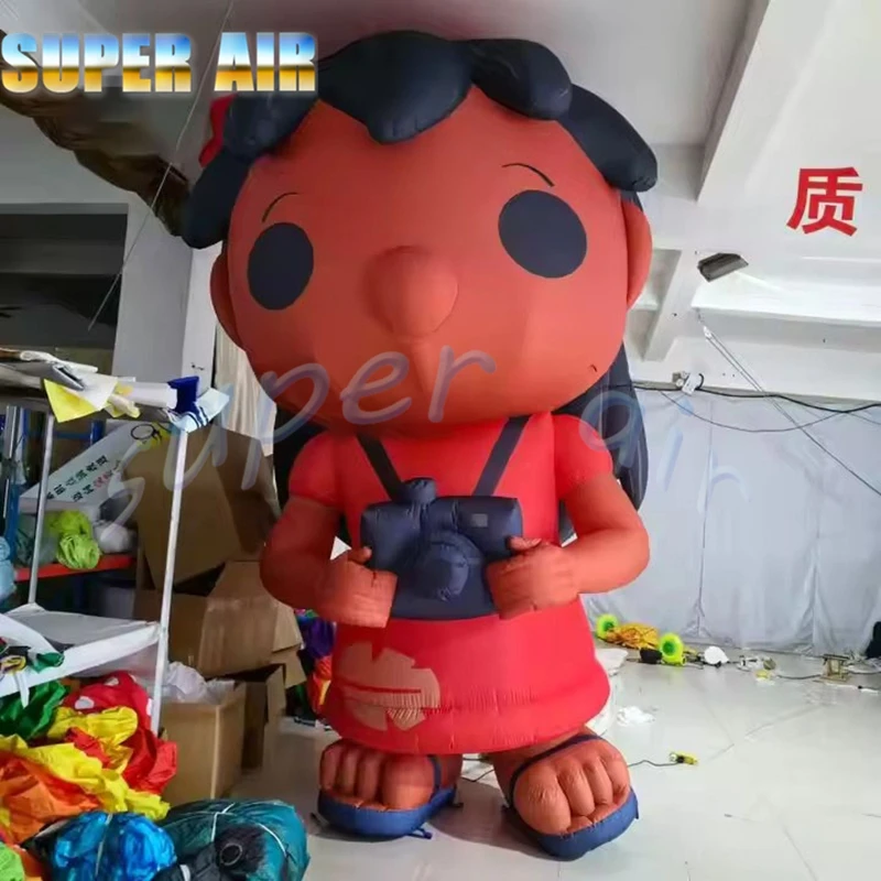 Super air giant inflatable cartoon character inflatable girl with camera for decoration
Super air giant inflatable cartoon character inflatable girl with camera for decoration