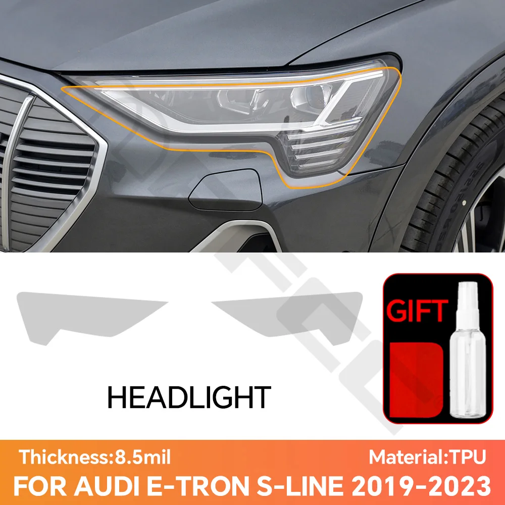 For Audi E-TRON 2019-2023 TPU Clear Headlight Rearview Film PreCut DIY Paint Protection Film PPF Bra Anti-scratch Invisible Film
For Audi E-TRON 2019-2023 TPU Clear Headlight Rearview Film PreCut DIY Paint Protection Film PPF Bra Anti-scratch Invisible Film