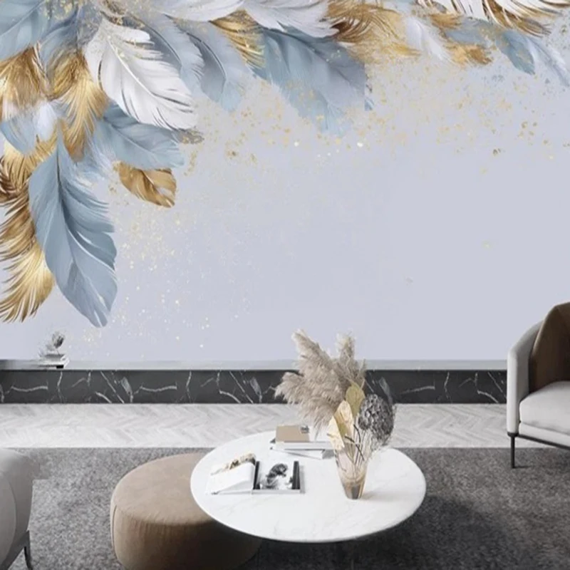 MU7883 Abstract Feather Design Wall Mural Custom Marble Textured Wallpaper Artistic Wall Décor for Elegant Feature Walls
MU7883 Abstract Feather Design Wall Mural Custom Marble Textured Wallpaper Artistic Wall Décor for Elegant Feature Walls