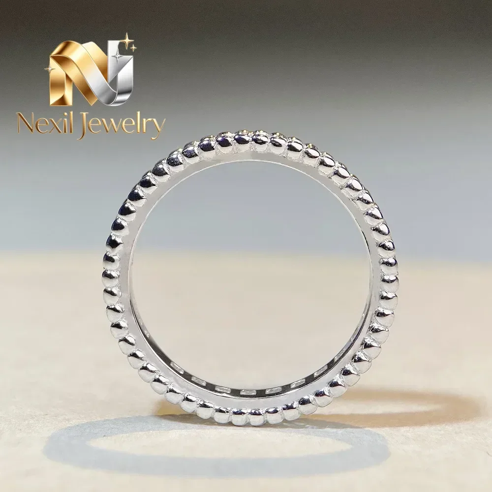 Nexil Jewelry Luxury Women's Ring in PT950 Solid Platinum White Gold, Boasting a Full Diamond Design
Nexil Jewelry Luxury Women's Ring in PT950 Solid Platinum White Gold, Boasting a Full Diamond Design