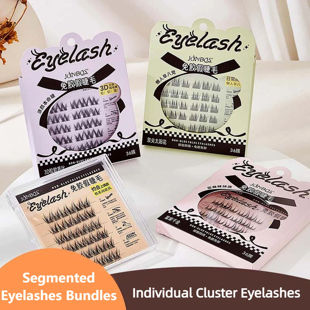 Self-adhesive L Curl False Eyelashes Segmented Eyelashes Extensions Individual Cluster Eyelashes Reusable DIY
Self-adhesive L Curl False Eyelashes Segmented Eyelashes Extensions Individual Cluster Eyelashes Reusable DIY