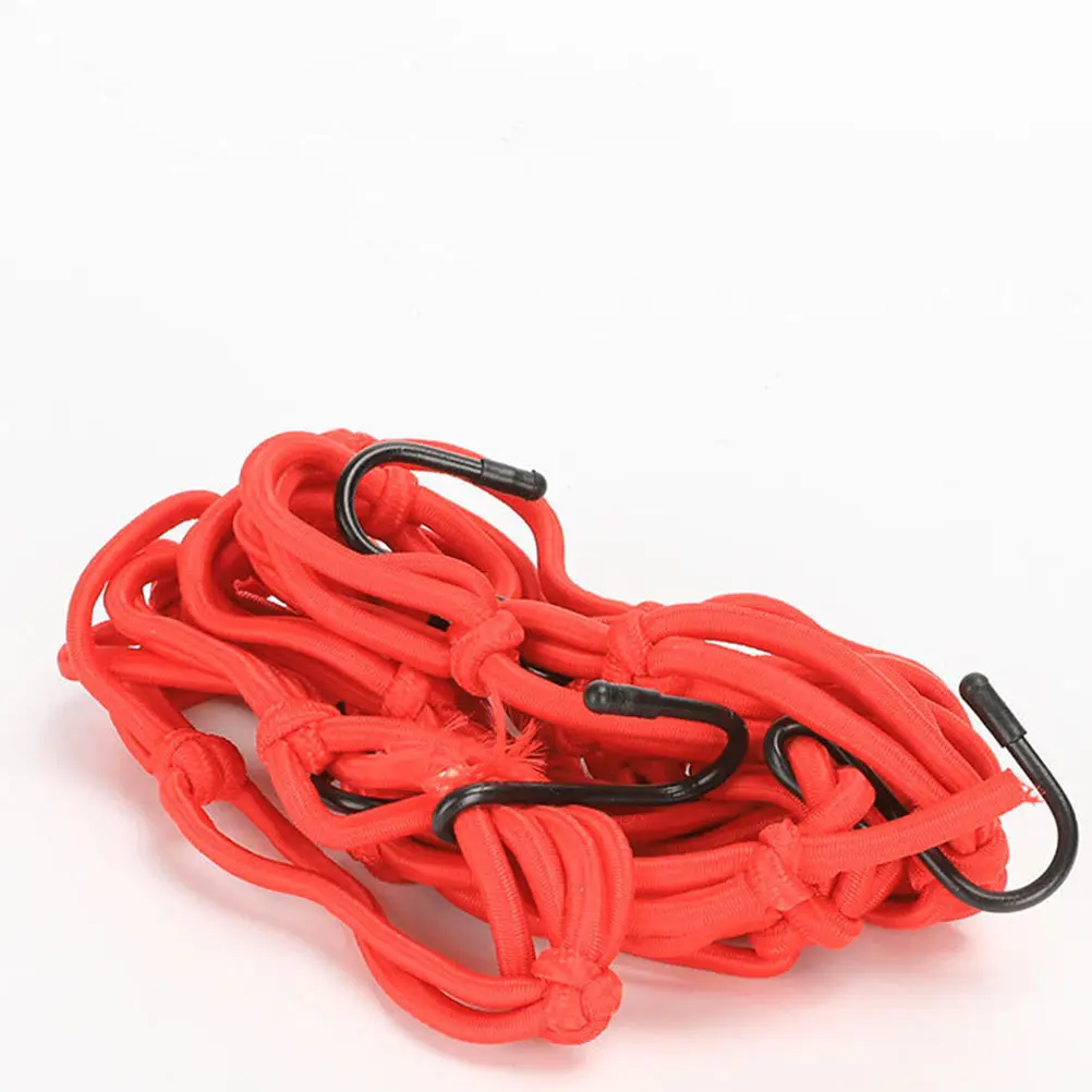 4Pcs Bike Luggage Nets Heavy Duty Elastic Motorcycle Cargo Nets with 6 Hooks Flexible Durable Bike Rear Seat Net Mesh
4Pcs Bike Luggage Nets Heavy Duty Elastic Motorcycle Cargo Nets with 6 Hooks Flexible Durable Bike Rear Seat Net Mesh