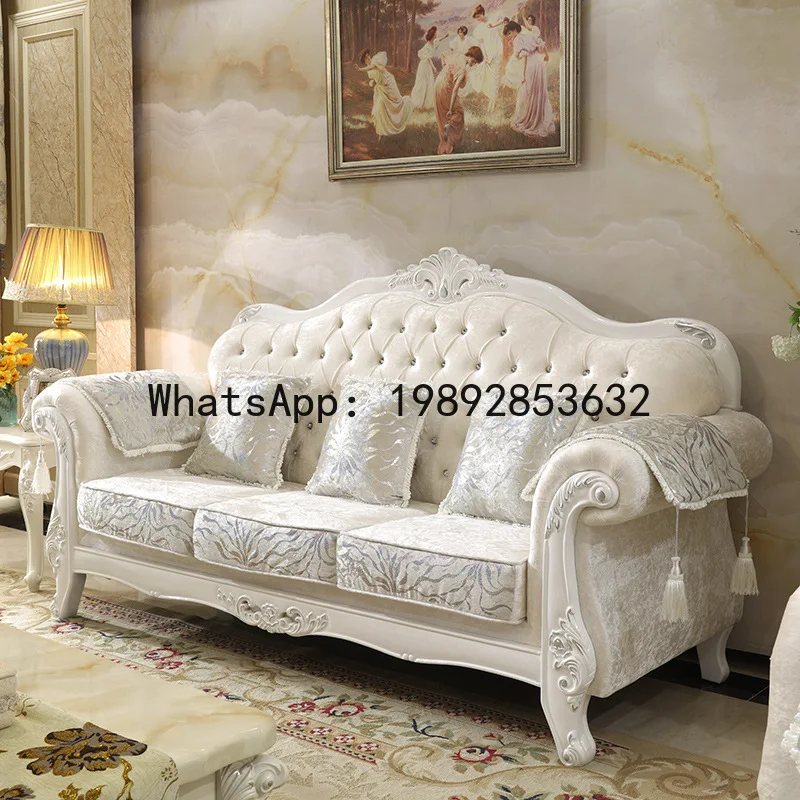 DSA small apartment living room European fabric sofa combination light luxury removable and washable simple sofa
DSA small apartment living room European fabric sofa combination light luxury removable and washable simple sofa