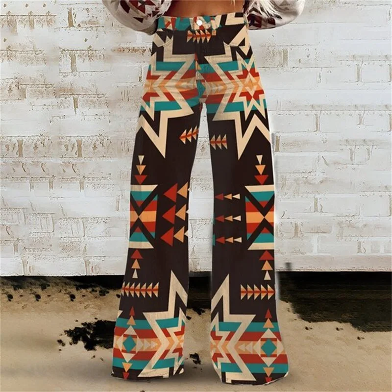 2026 Spring/autumn women's wide leg pants, 3D art printed imitation cowboy thin fabric outdoor shopping wide leg pants
2026 Spring/autumn women's wide leg pants, 3D art printed imitation cowboy thin fabric outdoor shopping wide leg pants