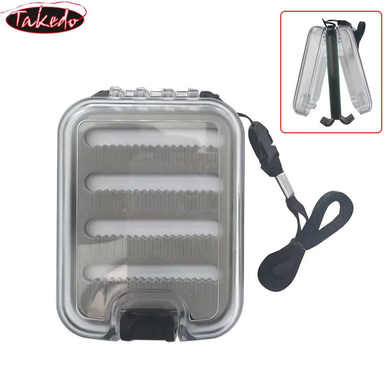 TAKEDO LF05 Fishing Fly Bait Storage Box Tow Size Boxs Fly Trout Salmon Fishing Flies Hook Accessory Fishing Tackle Boxes
TAKEDO LF05 Fishing Fly Bait Storage Box Tow Size Boxs Fly Trout Salmon Fishing Flies Hook Accessory Fishing Tackle Boxes