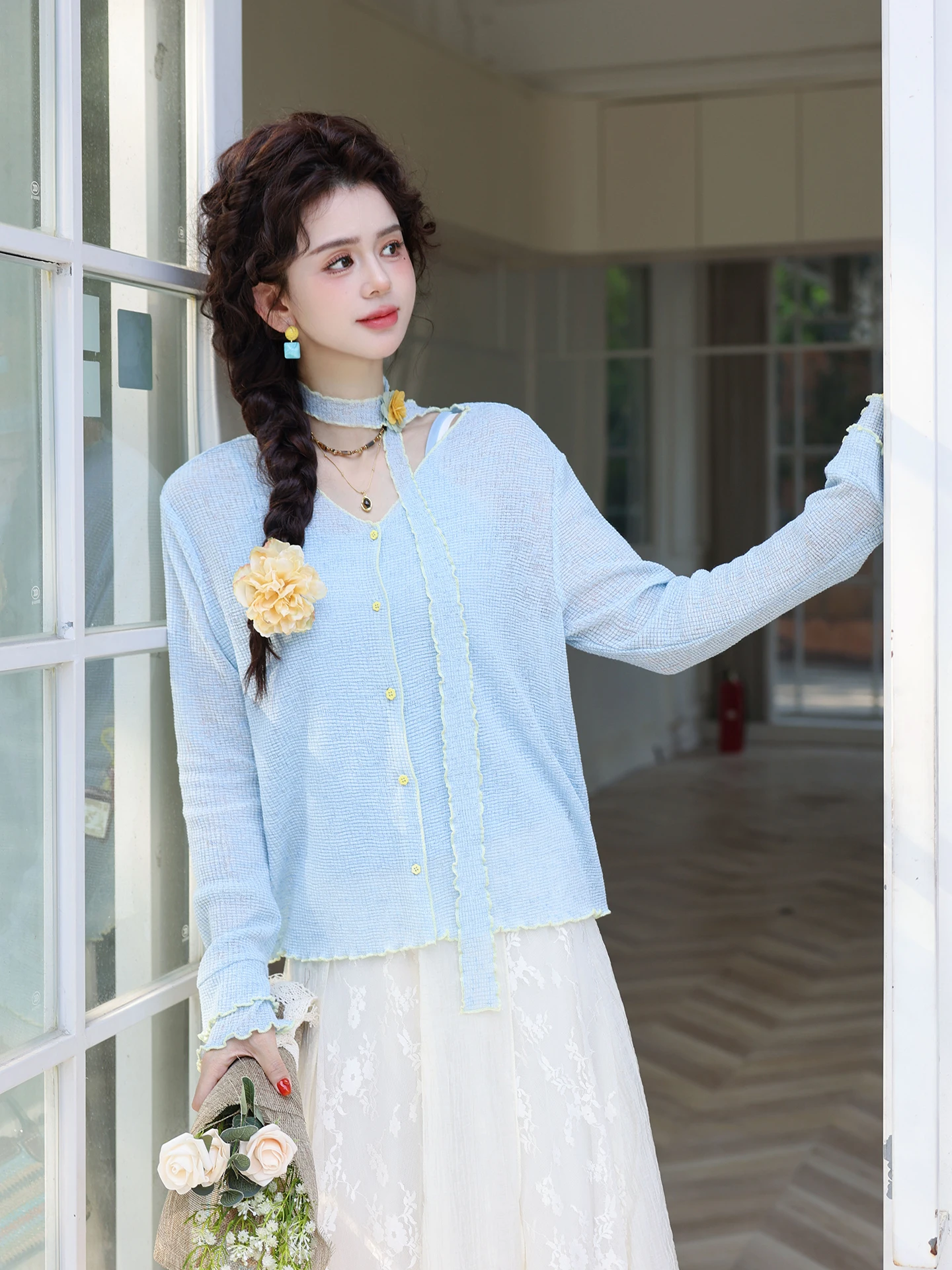 Вязаный кардиган Chen Jiajie Deep Well Moon Shadow Early Spring для женщин, свободный, с длинными рукавами, винтажный, стройнящий топ
Вязаный кардиган Chen Jiajie Deep Well Moon Shadow Early Spring для женщин, свободный, с длинными рукавами, винтажный, стройнящий топ