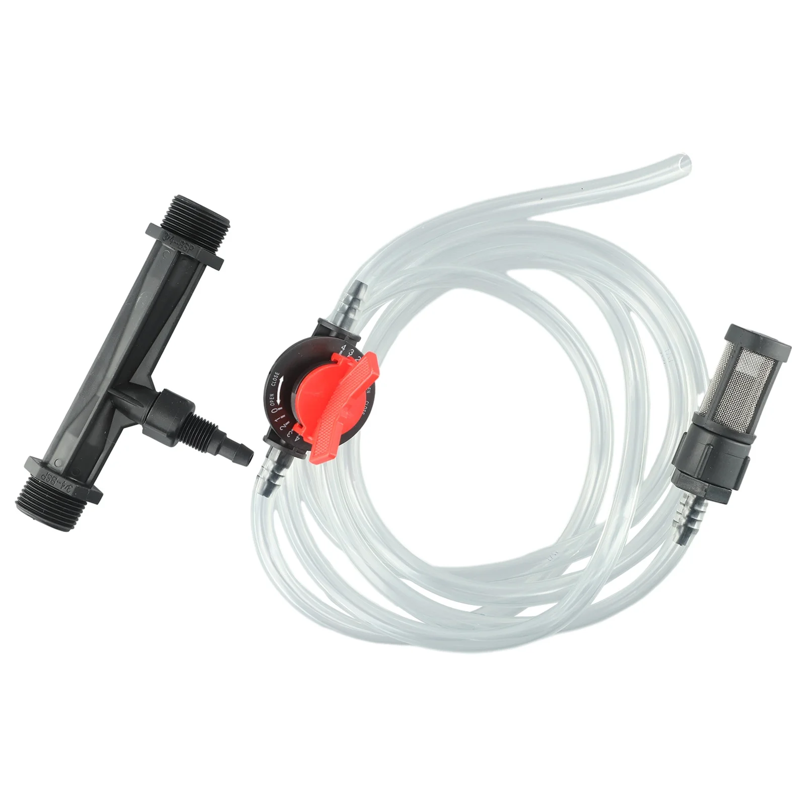 Инжектор для удобрений Вентури 3/4 с переключателем и комплектом водопроводных трубок для ирригационных систем с резьбой BSP
Инжектор для удобрений Вентури 3/4 с переключателем и комплектом водопроводных трубок для ирригационных систем с резьбой BSP