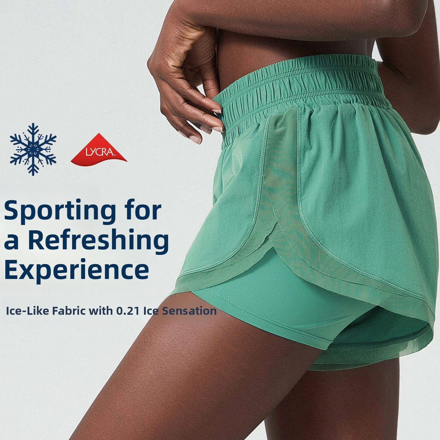 Summer Ice Skin Nylon Loose Fitness Yoga Shorts Women's Sporty Breathable Quick Dry Lightweight Cooling Sensation Running Pants
Summer Ice Skin Nylon Loose Fitness Yoga Shorts Women's Sporty Breathable Quick Dry Lightweight Cooling Sensation Running Pants
