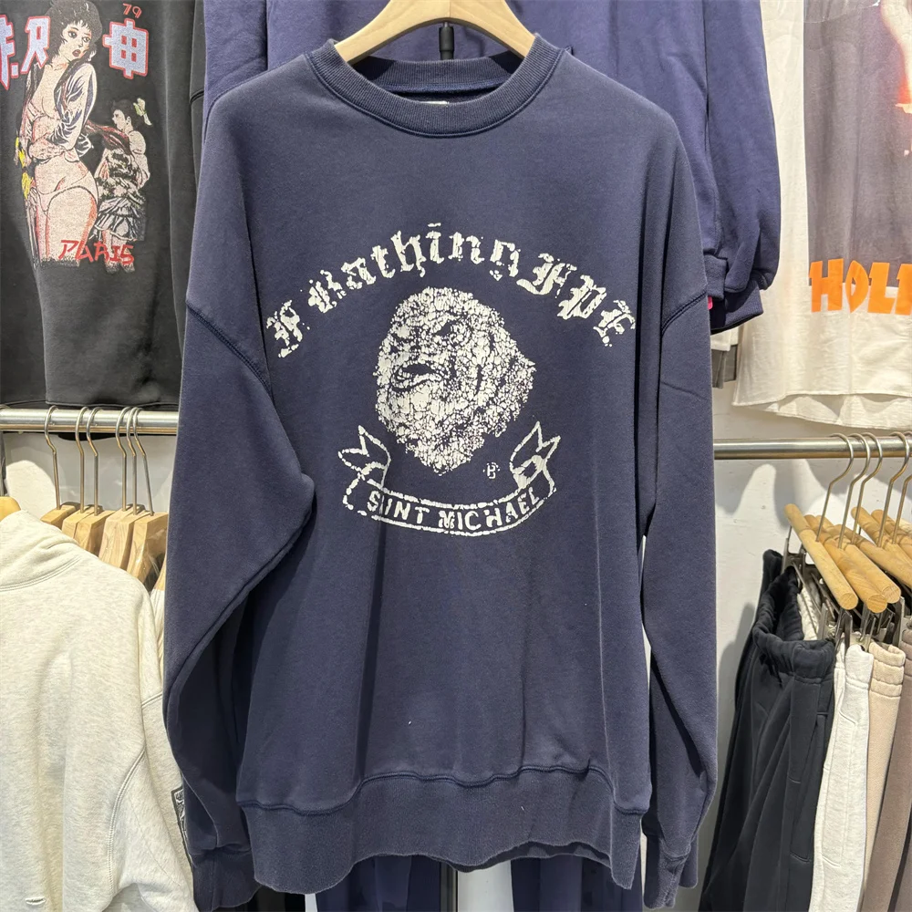 Real Pictures Man Women Sweatshirts Oversized Navy Cotton Print High Quality Men's Sweaters
Real Pictures Man Women Sweatshirts Oversized Navy Cotton Print High Quality Men's Sweaters