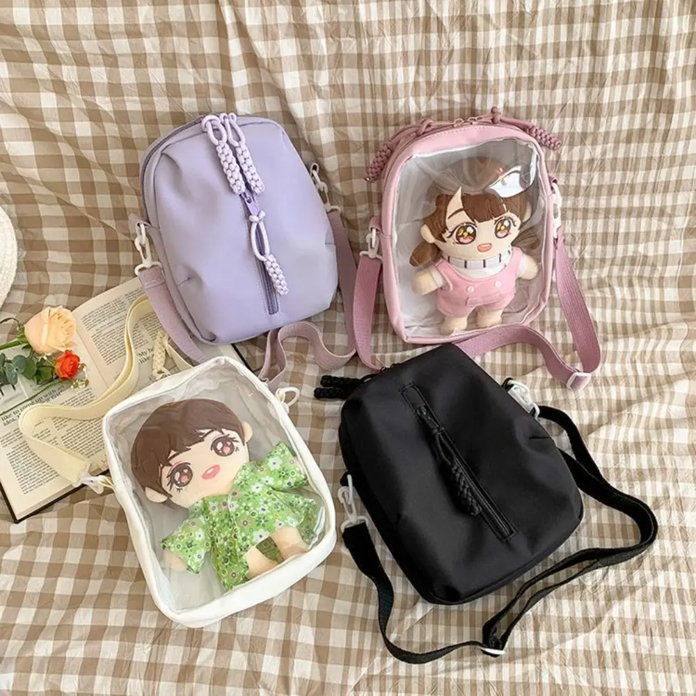 Multifunction Solid Color Kawaii Itabag Zipper Bag Wallet Transparent Bags Crossbody Bags Small Item Bag Shoulder Bag Children
Multifunction Solid Color Kawaii Itabag Zipper Bag Wallet Transparent Bags Crossbody Bags Small Item Bag Shoulder Bag Children