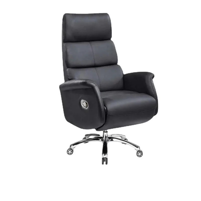 !@Office Furniture Silver Aluminum Modern High-Back Leather Home Office Recliner Chair with Casters and Tilt
!@Office Furniture Silver Aluminum Modern High-Back Leather Home Office Recliner Chair with Casters and Tilt
