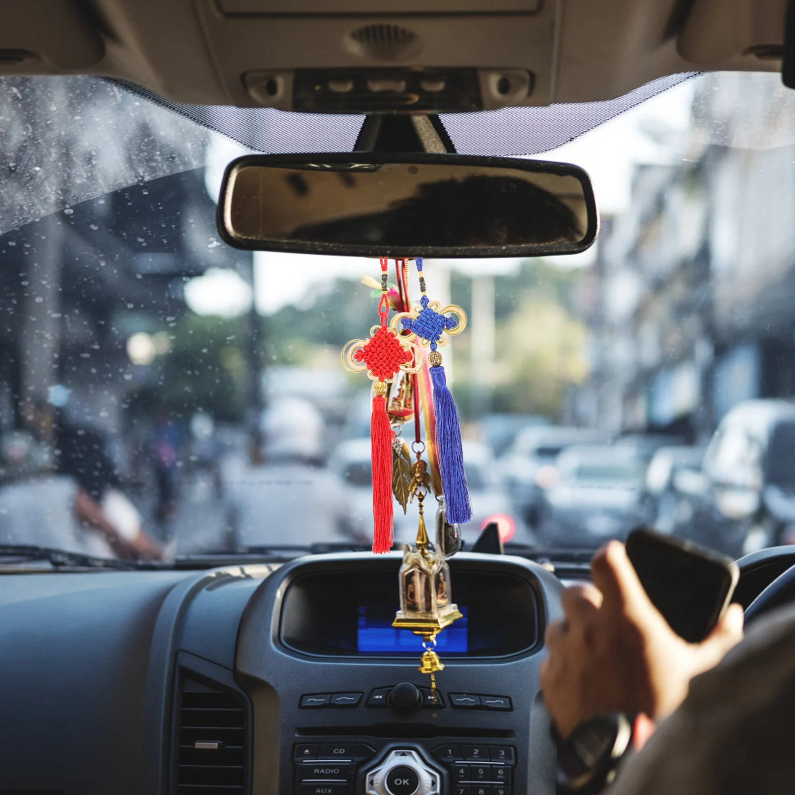 4pcs Chinese Knot Tassel Hanging Ornaments Festive Decorations For Car Home Party Red Charm Accessories Embellishment
4pcs Chinese Knot Tassel Hanging Ornaments Festive Decorations For Car Home Party Red Charm Accessories Embellishment
