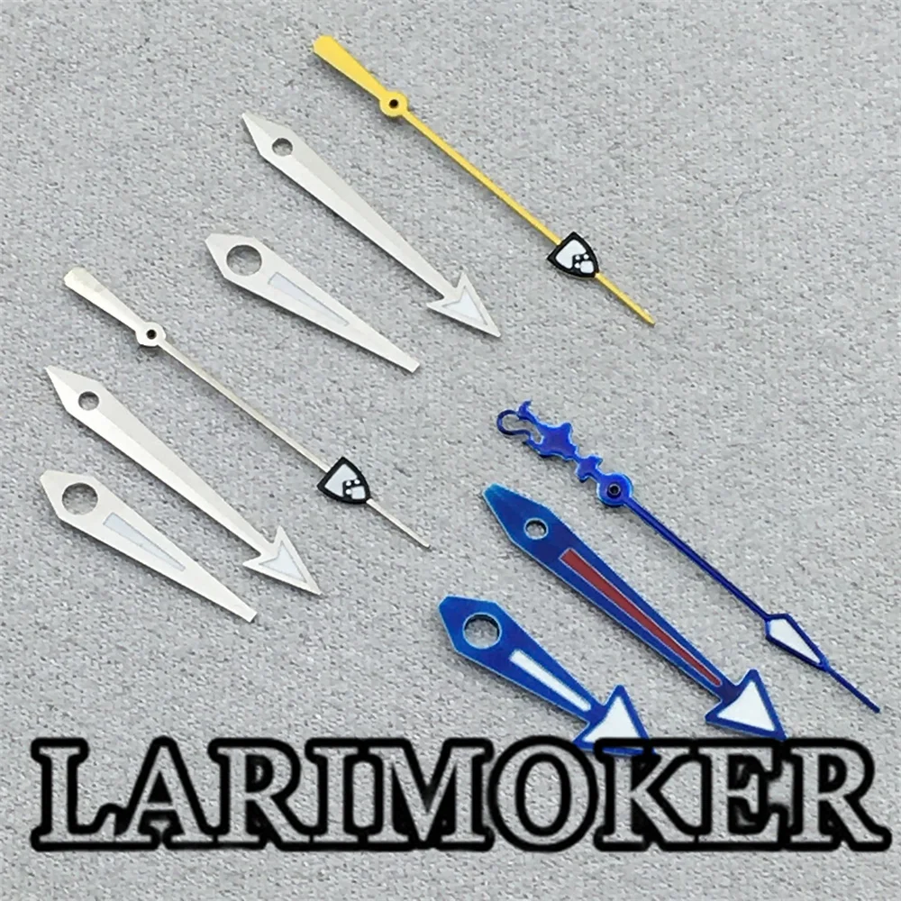 LARIMOKER Silver Yellow Blue Watch Hands Green Luminous Hands fit NH35 Mechanical Movement Watches Accessories
LARIMOKER Silver Yellow Blue Watch Hands Green Luminous Hands fit NH35 Mechanical Movement Watches Accessories