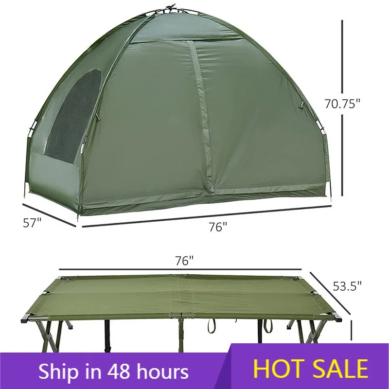 YTYIN YTYIN Foldable Camping Cot With Tent,Folding Camping Cot of Metal Frame,4-in-1 Elevated Camping Bed Tent for Outdoor Hikin
YTYIN YTYIN Foldable Camping Cot With Tent,Folding Camping Cot of Metal Frame,4-in-1 Elevated Camping Bed Tent for Outdoor Hikin